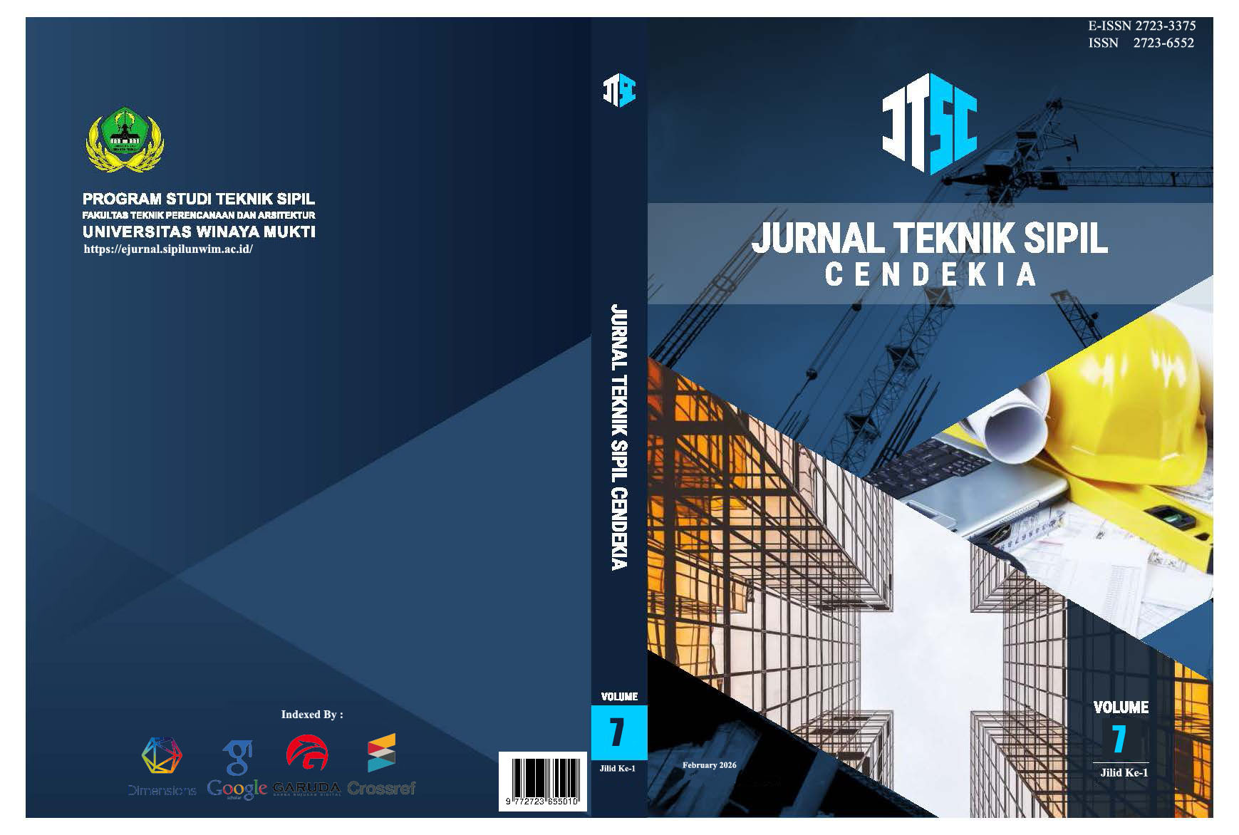 					View Vol. 7 No. 1 (2026): February
				